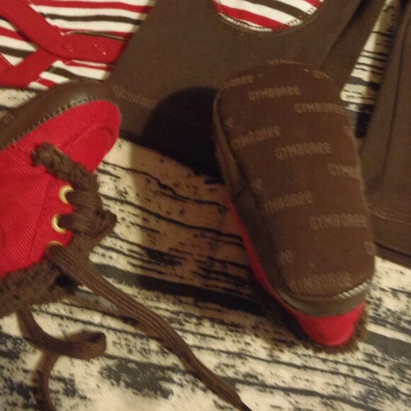 Gymboree Gingerbread Boy 6-12 Month Bodysuit Pants Outlet Hat Shoes Outfit. - Picture 5 of 5